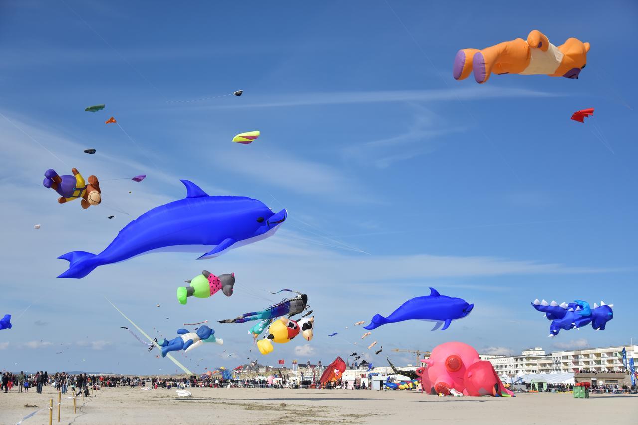 Studio "Les Pieds Dans L'Eau" - 50M Front De Mer Berck Exterior foto